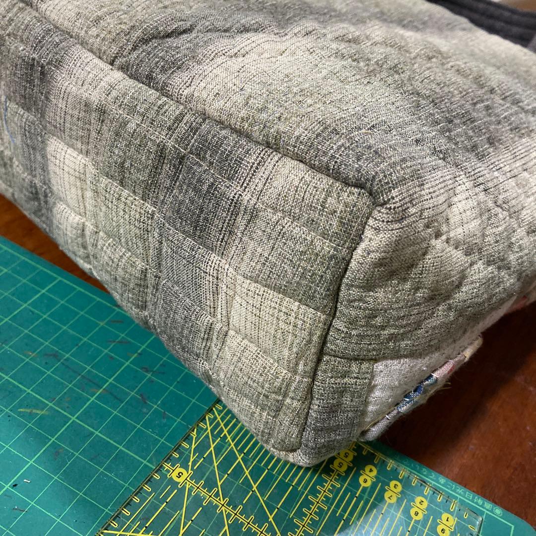 パッチワークキルト トートバッグ ハンドメイド