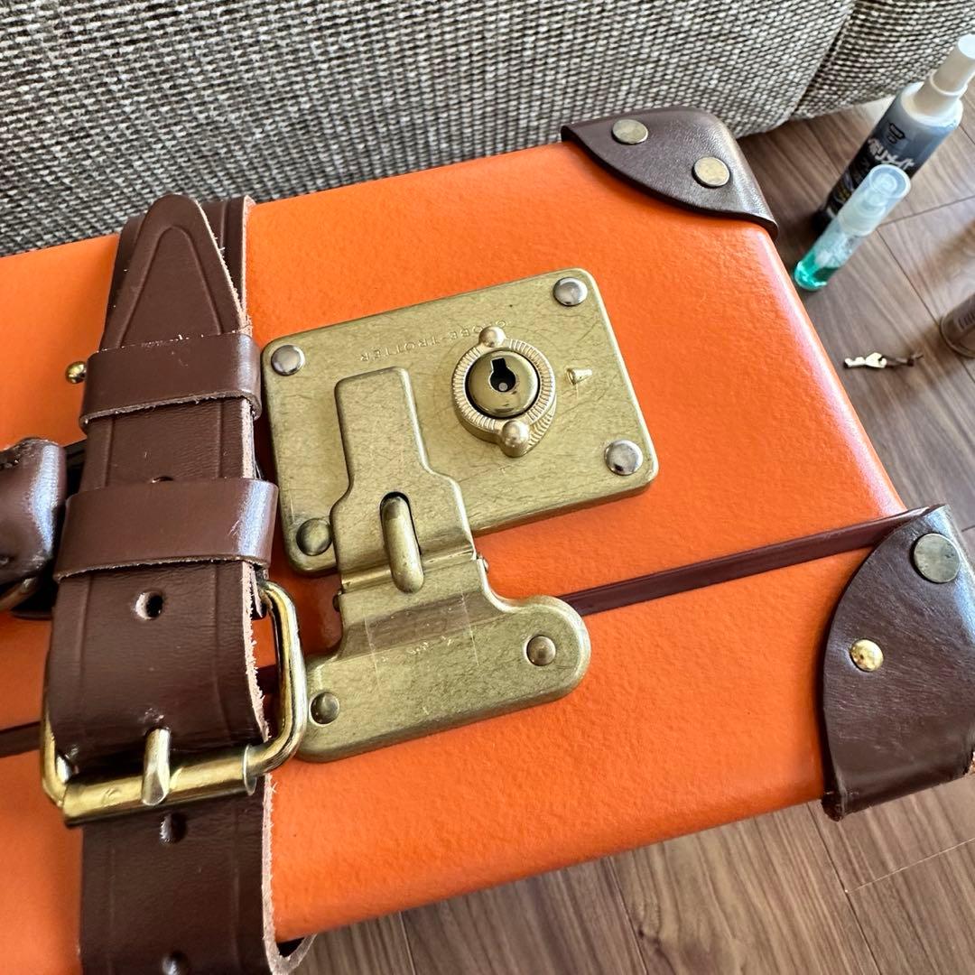 GLOBE TROTTER　グローブトロッター スーツケース 21インチオレンジ