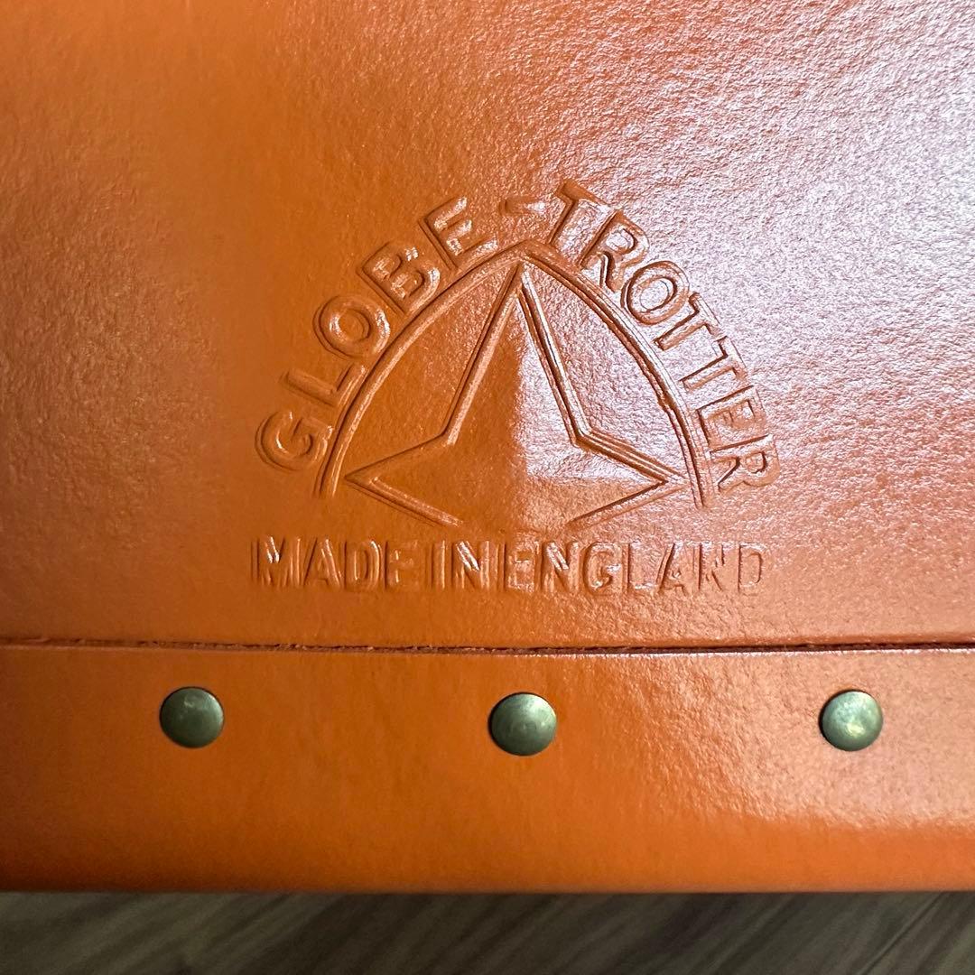 GLOBE TROTTER　グローブトロッター スーツケース 21インチオレンジ