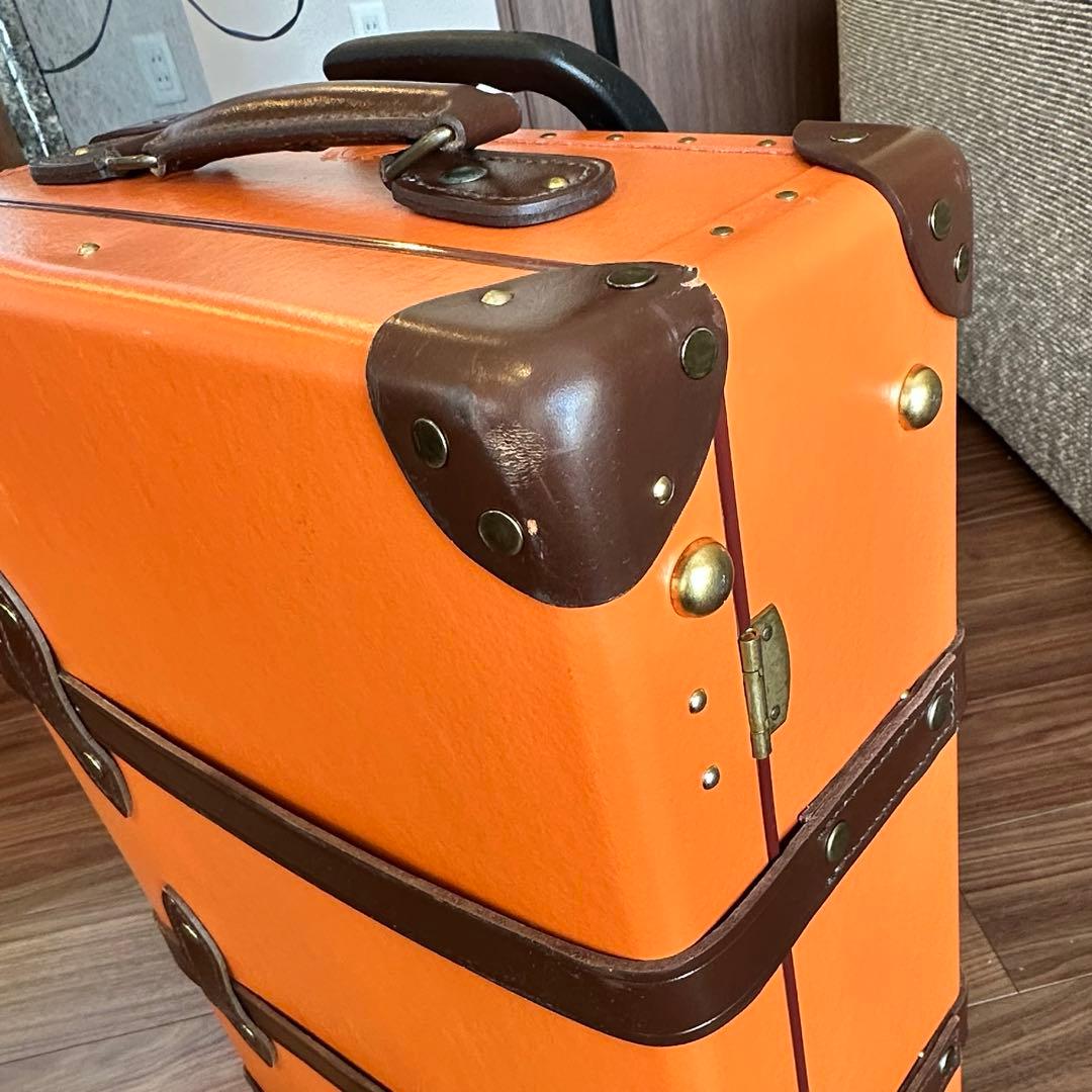 GLOBE TROTTER　グローブトロッター スーツケース 21インチオレンジ