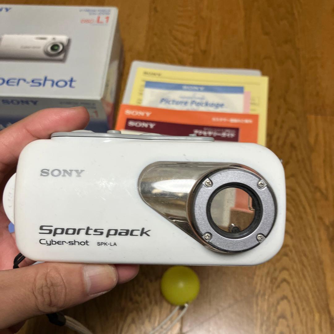 中古SONYサイバーショットDSC-L1（ワインレッド）