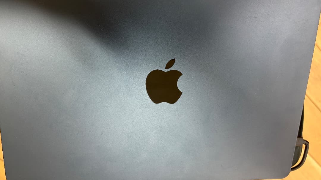 Apple MacBook Air M2 英語キーボード、ミドナイト