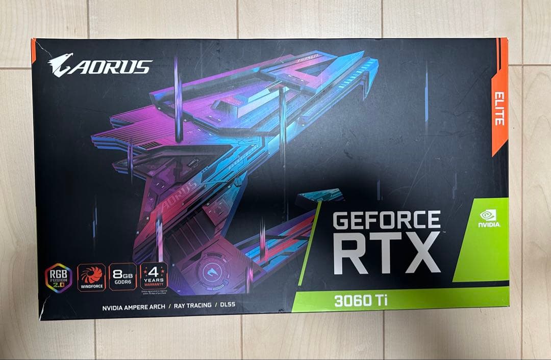 グラフィックボード・グラボ・ビデオカード Rtx 3060Ti Aorus Elite