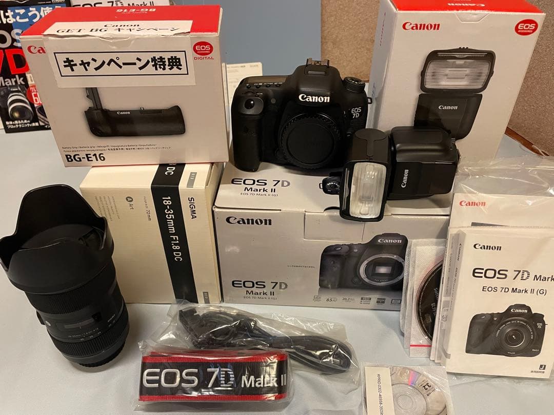 Canon EOS 7D Mark II + SIGMAレンズセット