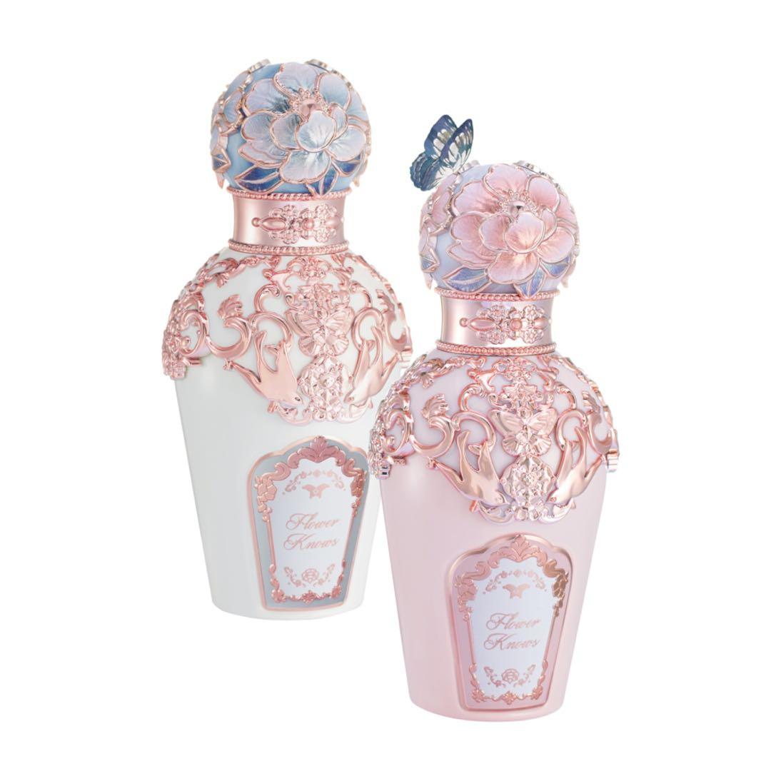 【新品2点セット】フラワーノーズ　胡蝶雲肩　パフューム　中華風コスメ　香水　美品
