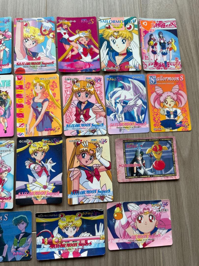 【希少品】セーラームーン S アニメカード 33枚セット　レアカード多数　大量