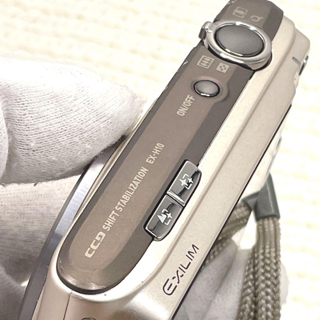 【美品】CASIO EXILIM EX-H10 ゴールド 【動作確認済み】