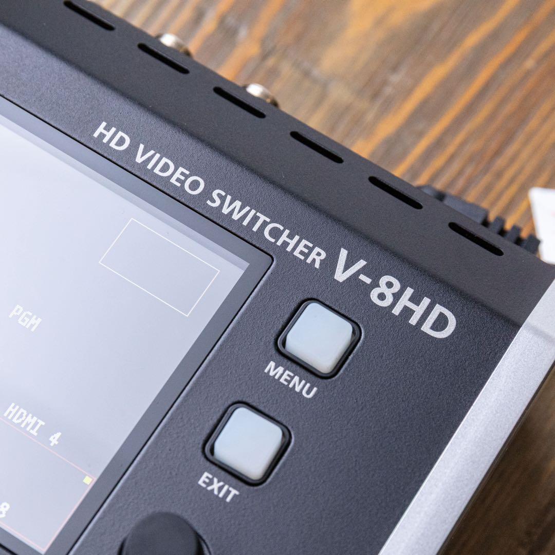 【②美品】Roland V-8HD HDMI 8入力 ビデオスイッチャー 予備機