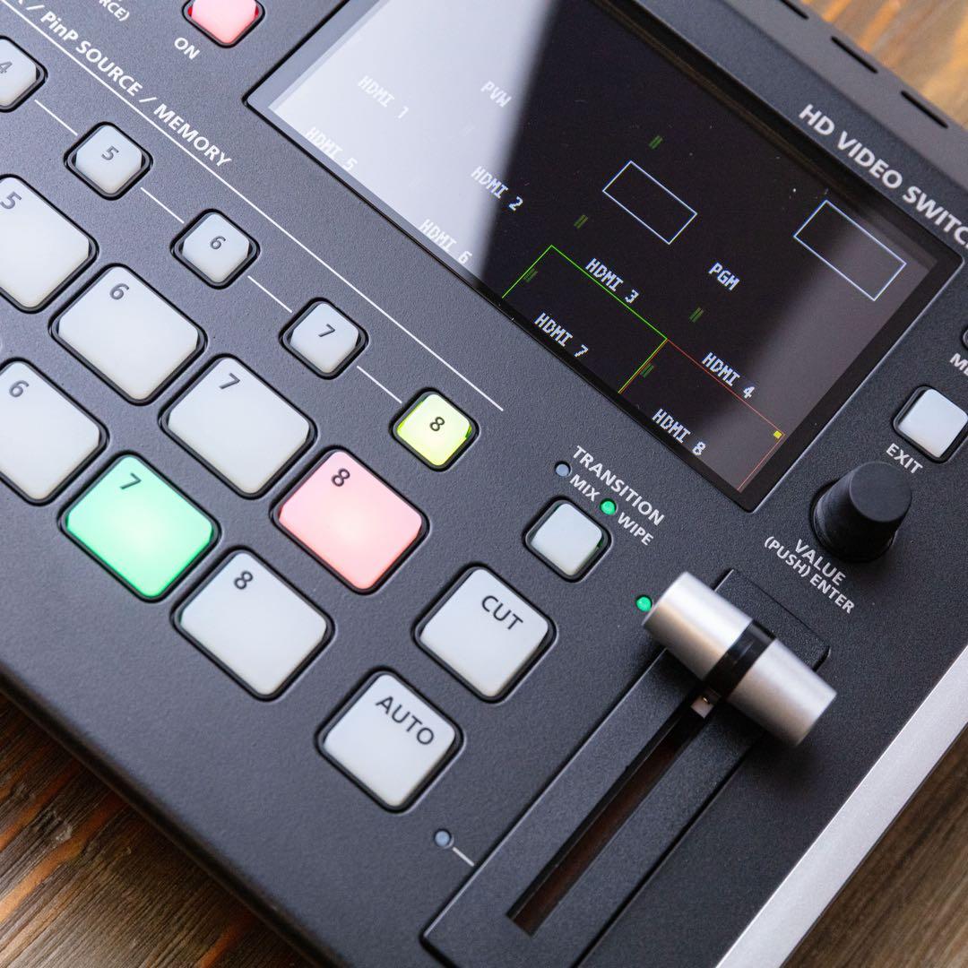 【②美品】Roland V-8HD HDMI 8入力 ビデオスイッチャー 予備機