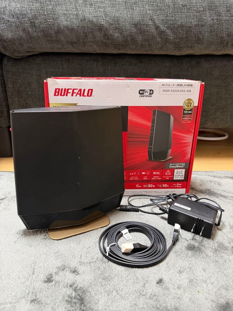 BUFFALO Wi-Fiルーター＆中継機 3点セット