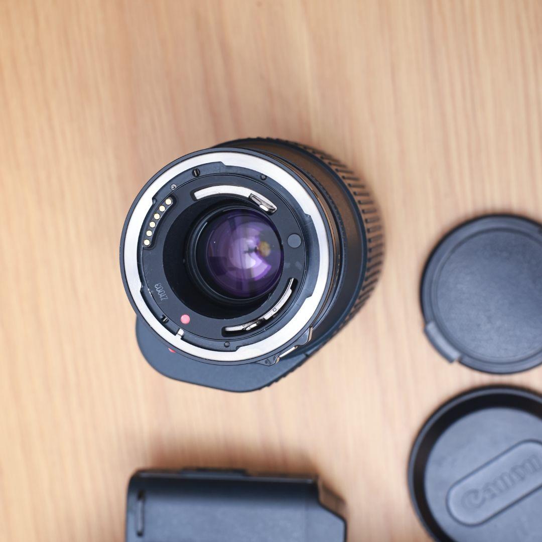 フィルムカメラ Canon T80 レンズ2本 電池付き