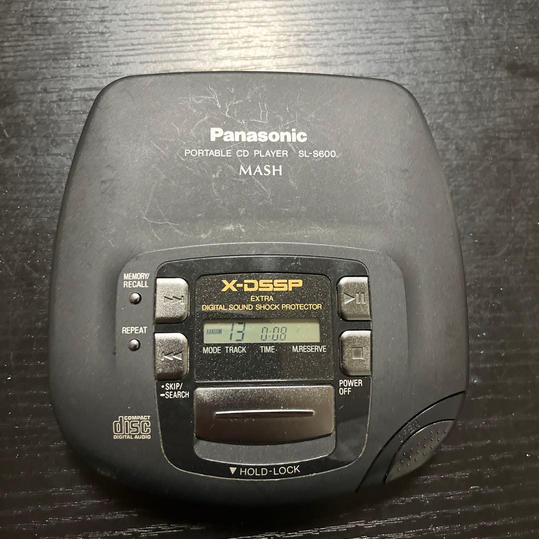 Panasonic MASHポータブルCDプレーヤーSL-S600 ジャンク