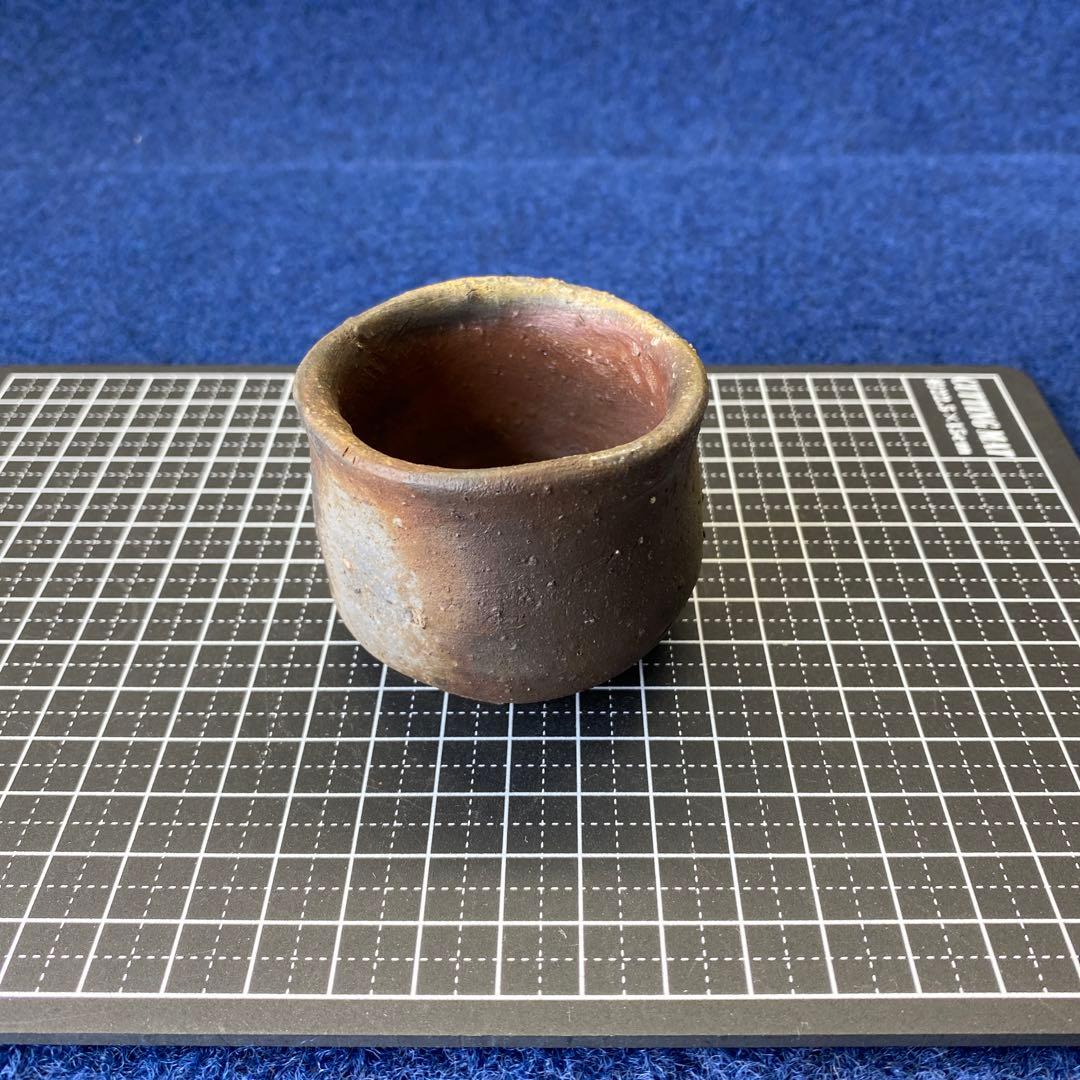 備前焼　徳利とぐい呑のセット　昭和・平成もの　陶印あり　共箱なし