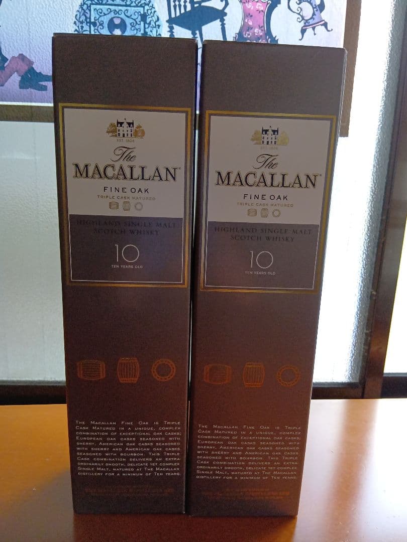 マッカラン　ファインオーク 10年　終売　 2本セット　新品