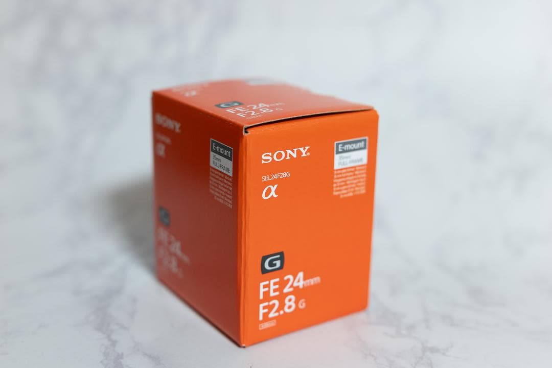 新品未使用 SONY FE 24mm F2.8 G SEL24F28G