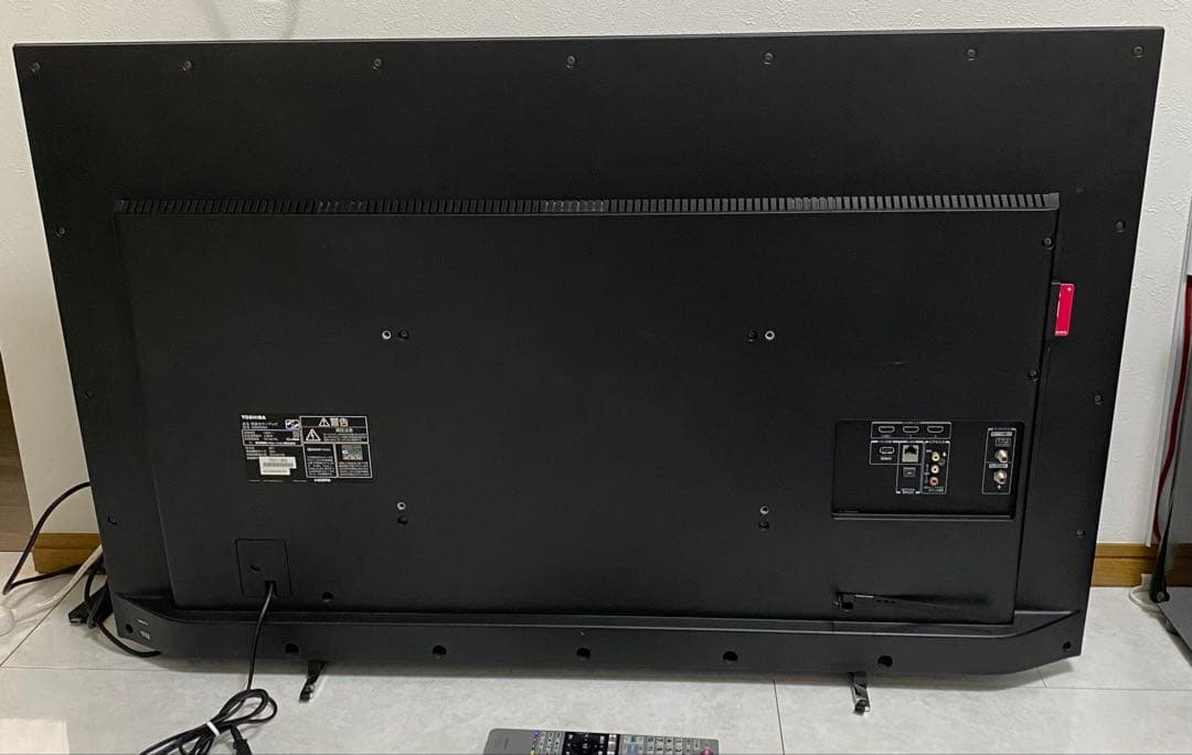 東芝 REGZA 50V型　4K 液晶テレビ 50M500X 動画アプリ搭載