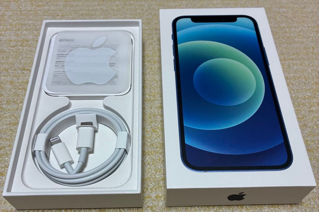 【値下げ】Apple iPhone 12mini ディープブルー 本体