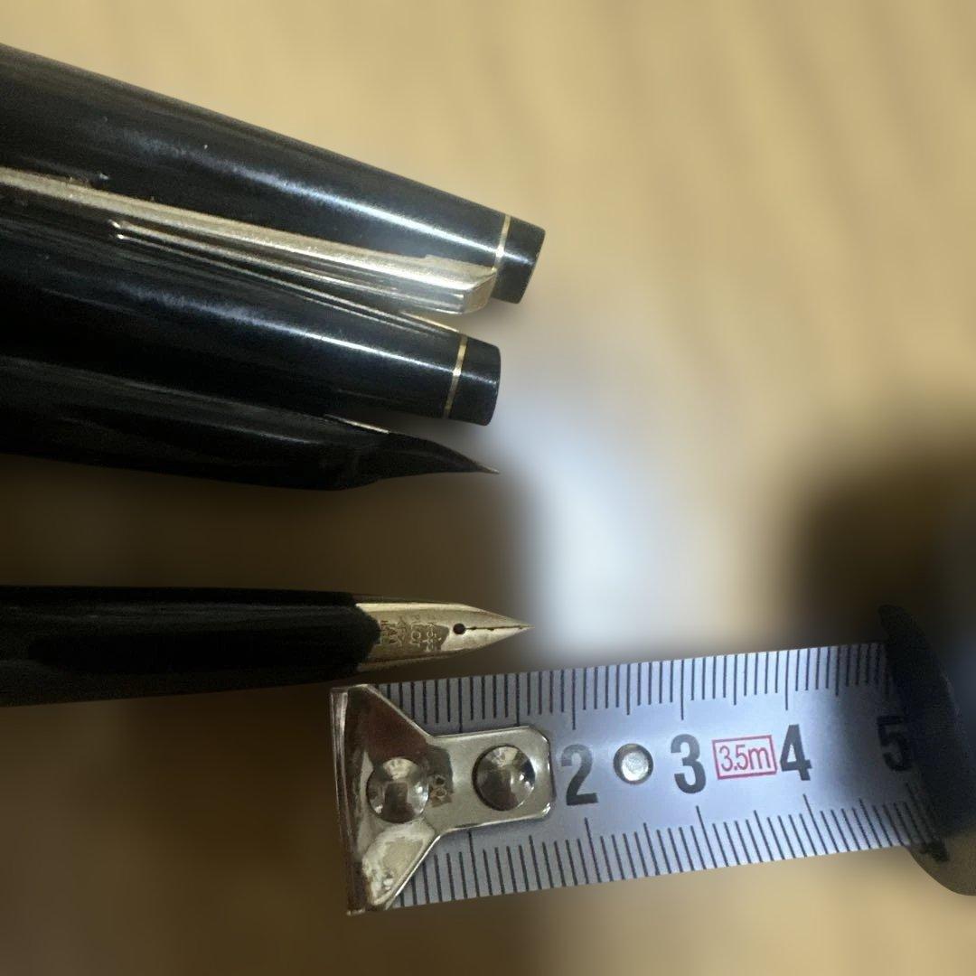 2個まとめて14金ー585 PILOT万年筆 H578