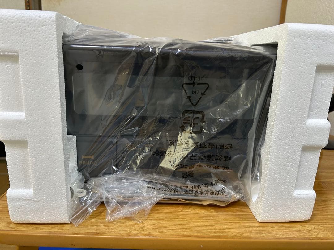 BRUNOスチーム＆ベイクトースター ブラック★新品・未使用★BOE067-BK
