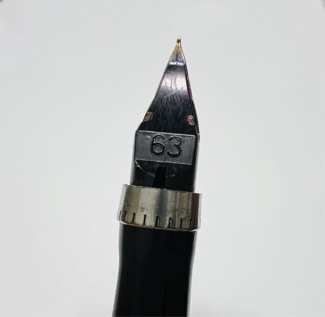Parker パーカー 万年筆 ペン先14K 63 ブラウンマーブル