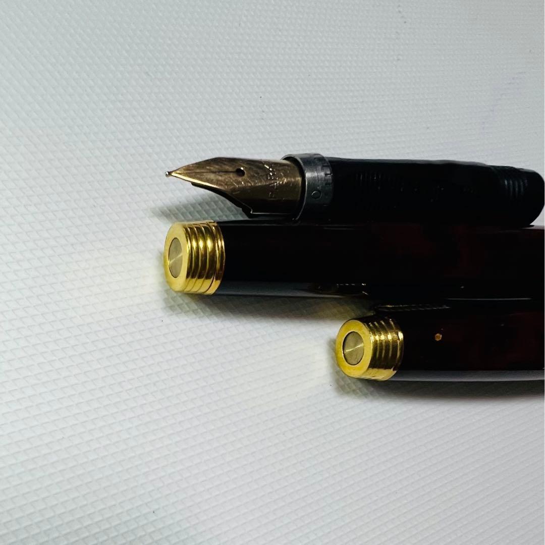 Parker パーカー 万年筆 ペン先14K 63 ブラウンマーブル