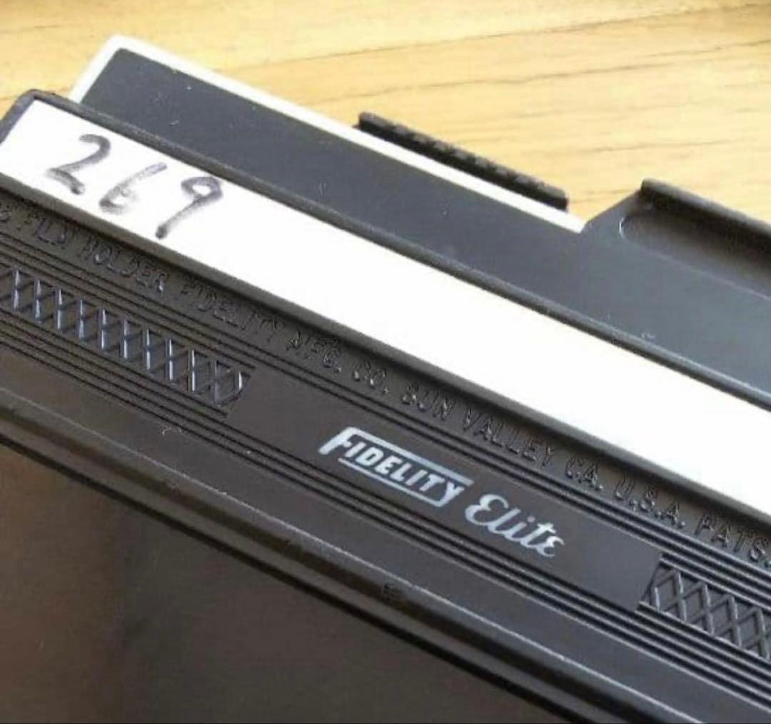 FIDELITY Elite 4x5 カットフィルムホルダー6枚セット⑨