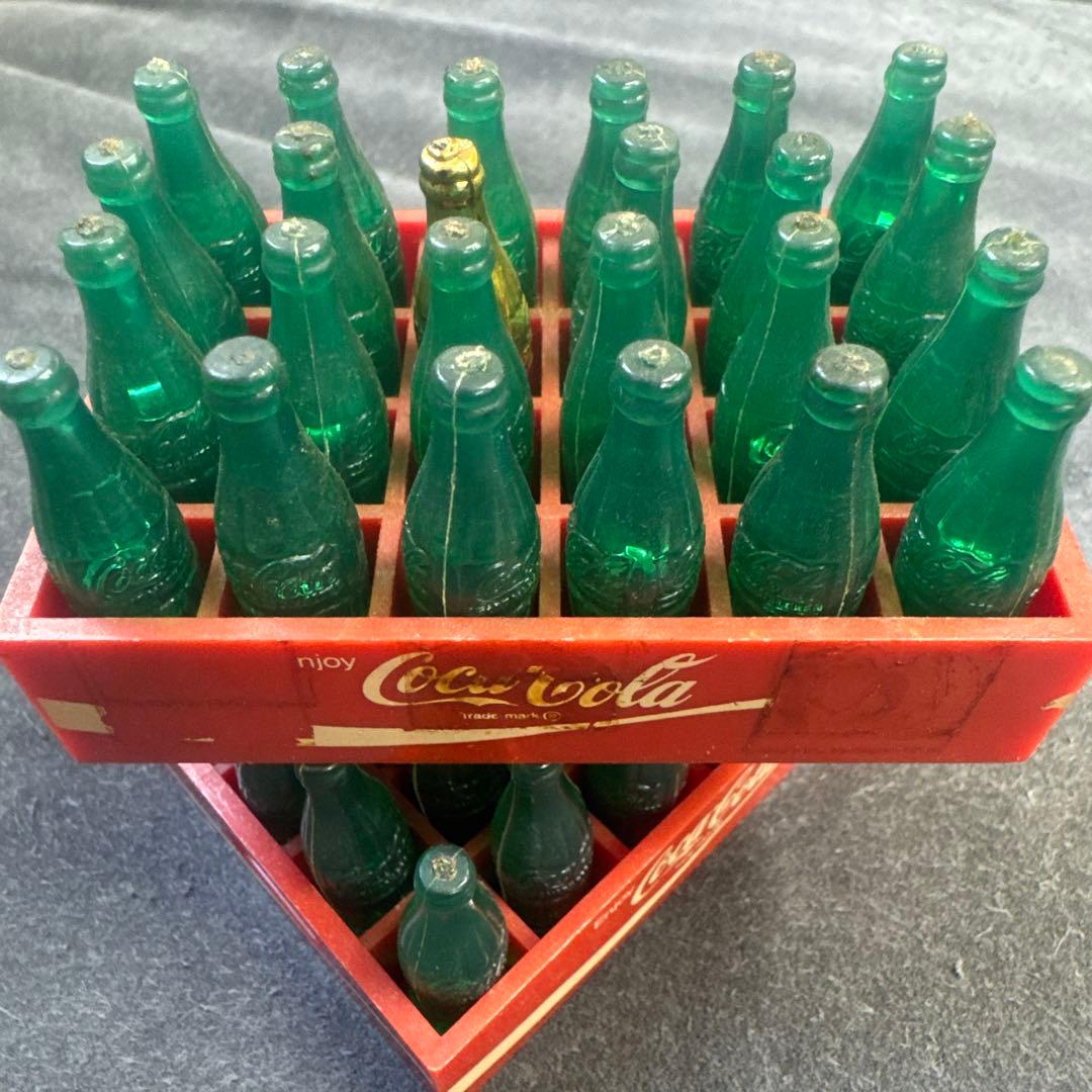 Coca-Cola クラシックボトル 24本セット x2ダース ミニチュア