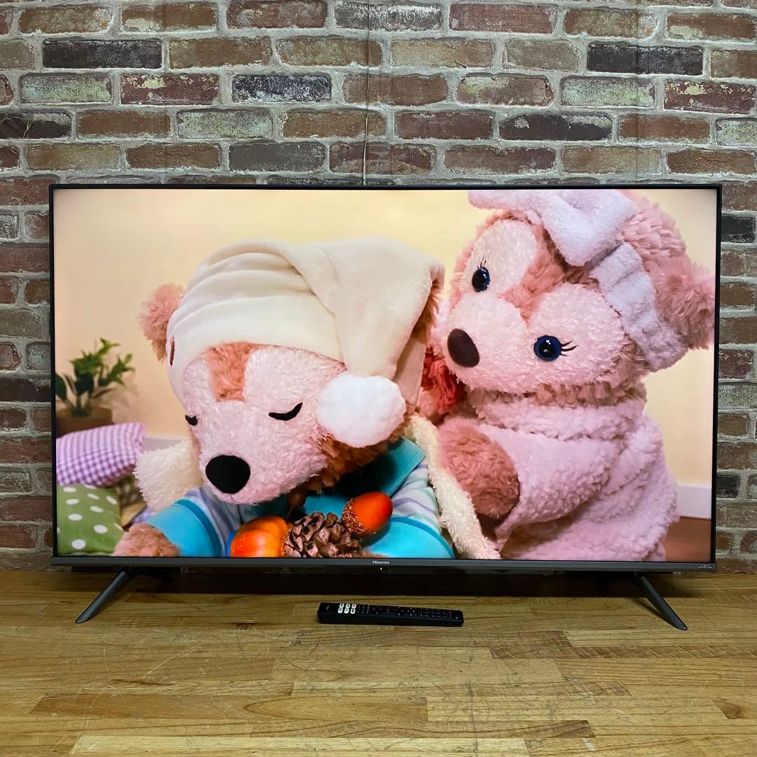 2021年製！50V型 4Kチューナー内蔵 液晶テレビ 50A65G ネット動画