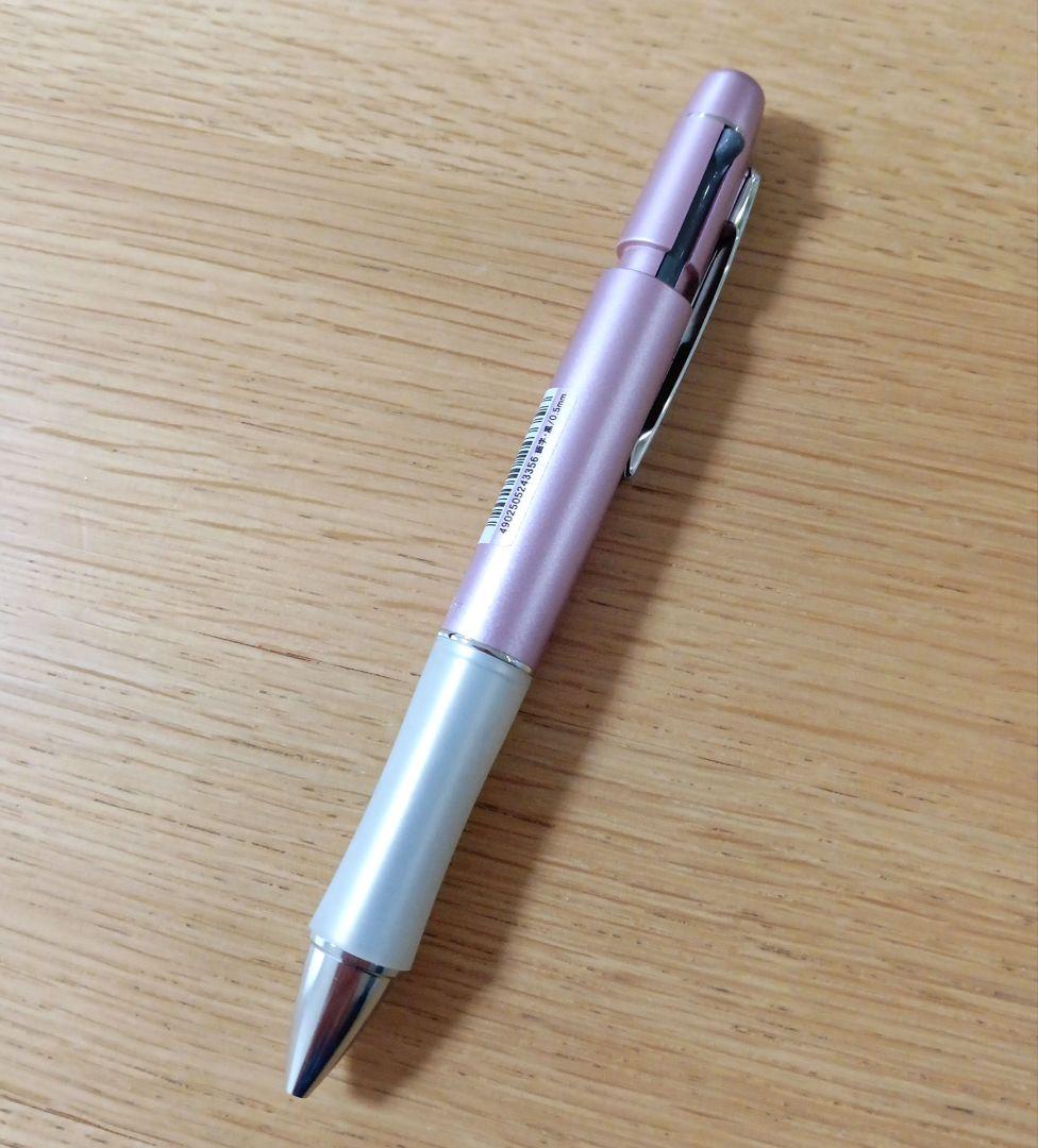 パイロット　ドクターグリップ1+1　多機能ペン　シャープ　ボール　0.5　ピンク