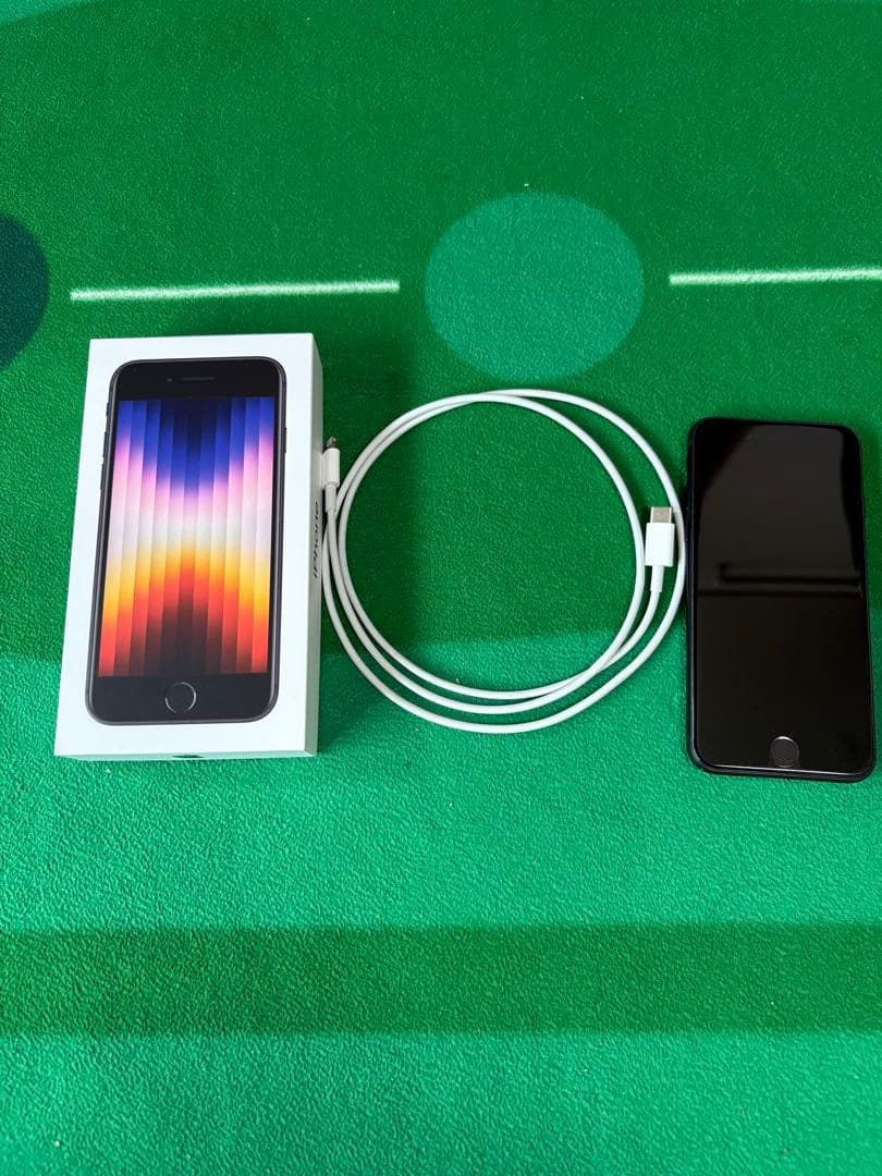 iPhone SE 第3世代 128GB ミッドナイト SIMフリー 箱あり