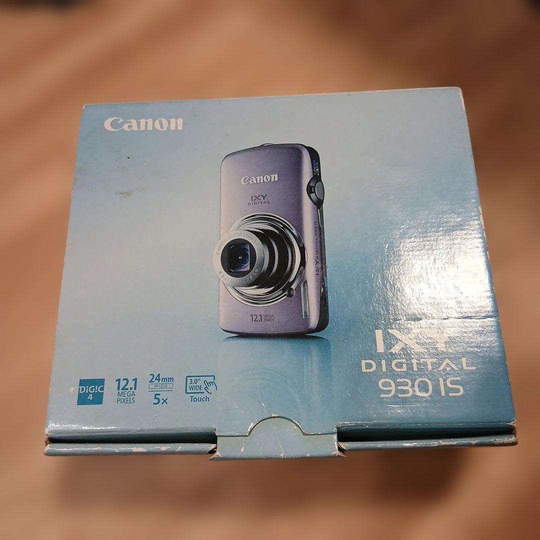 極美品 CANON IXY DIGITAL 930IS 動作 充電OK 付属品