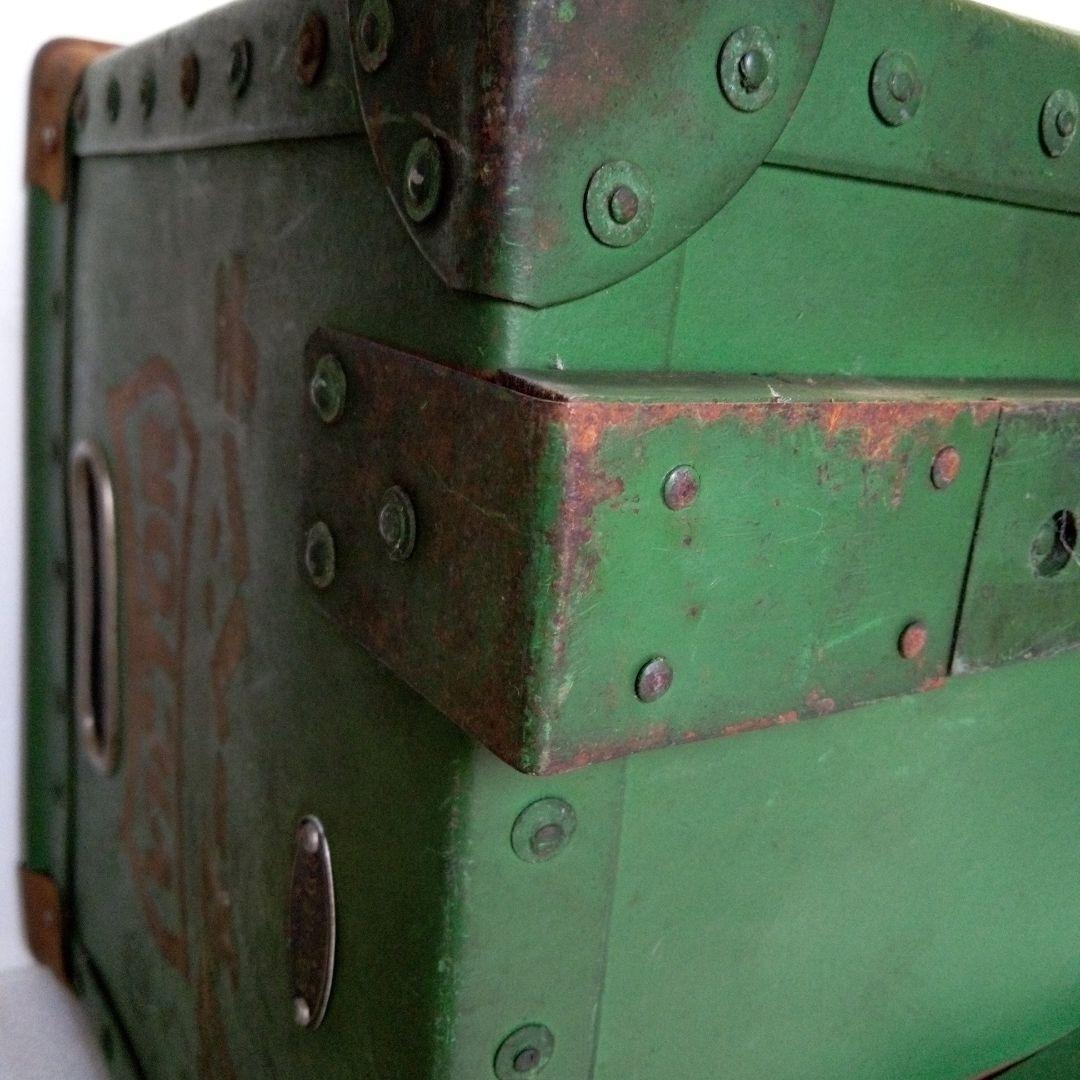 昭和レトロ　VICTOR ペンチ 工具箱　ボックス　ぼて箱