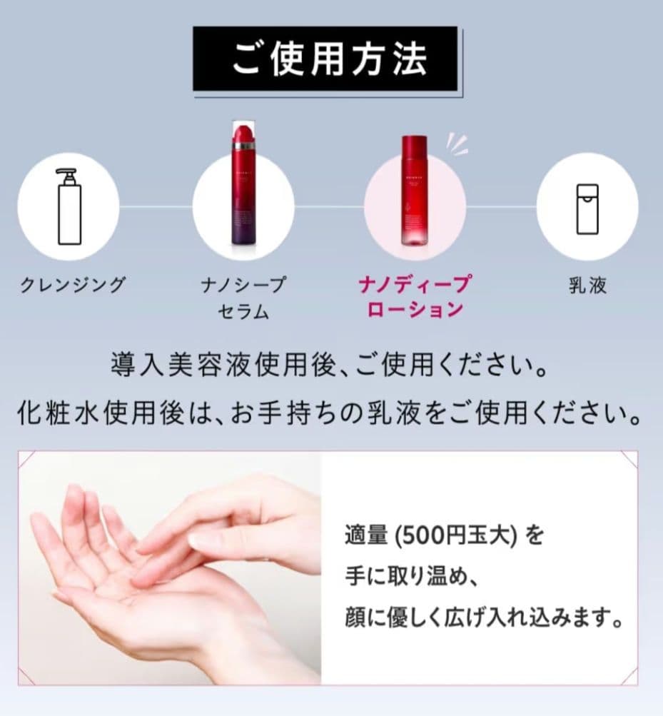 ❤ESIENCE ナノシープセラム、 ナノディープローション　フェイスマスク付き