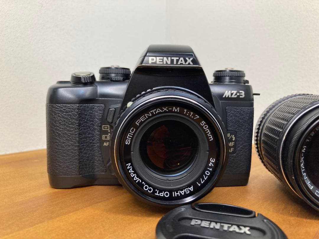 PENTAX MZ-3ジャンク＋M50mm F1.7、135mm F3.5 2本