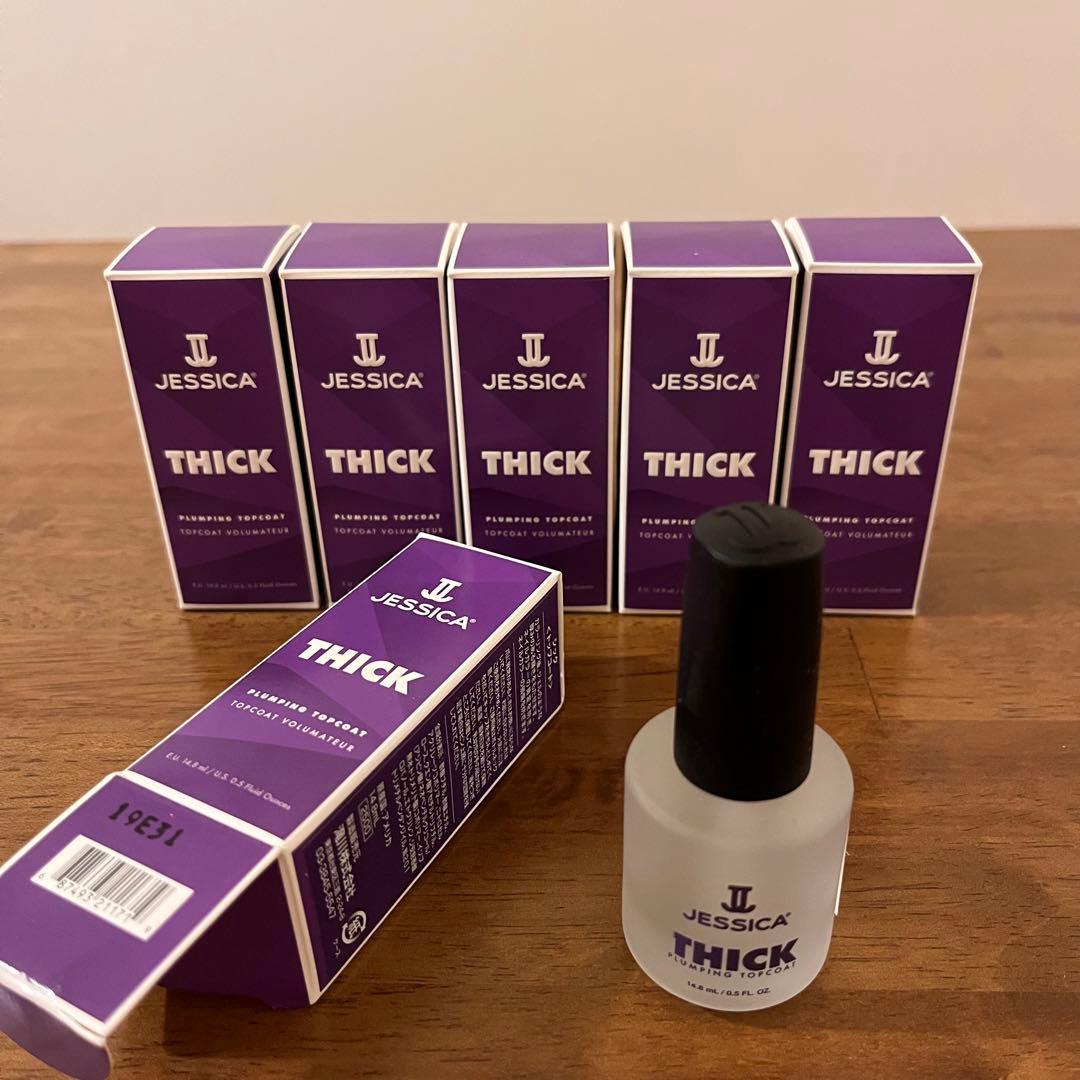 ◾️JESSICA：THICK（トップコート）6個セット