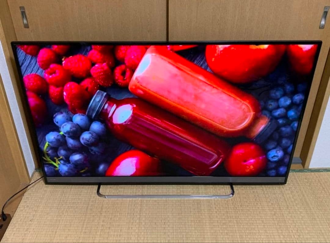 4K TOSHIBA 50型スマートテレビ 地上波/動画アプ
