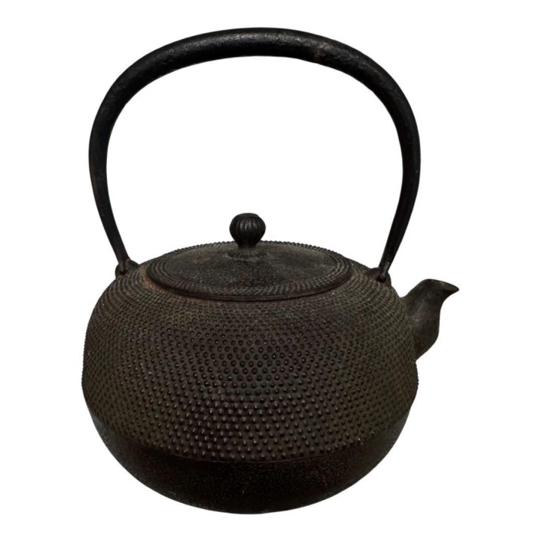 南部鉄器 盛久 鉄瓶 20cm 付属無し