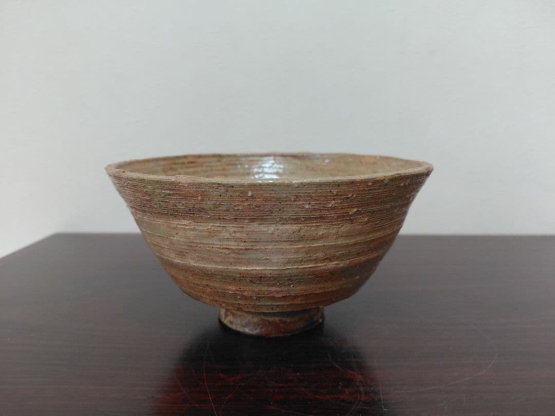 11代長岡空権 楽山焼 茶碗 共箱 共布 茶道具