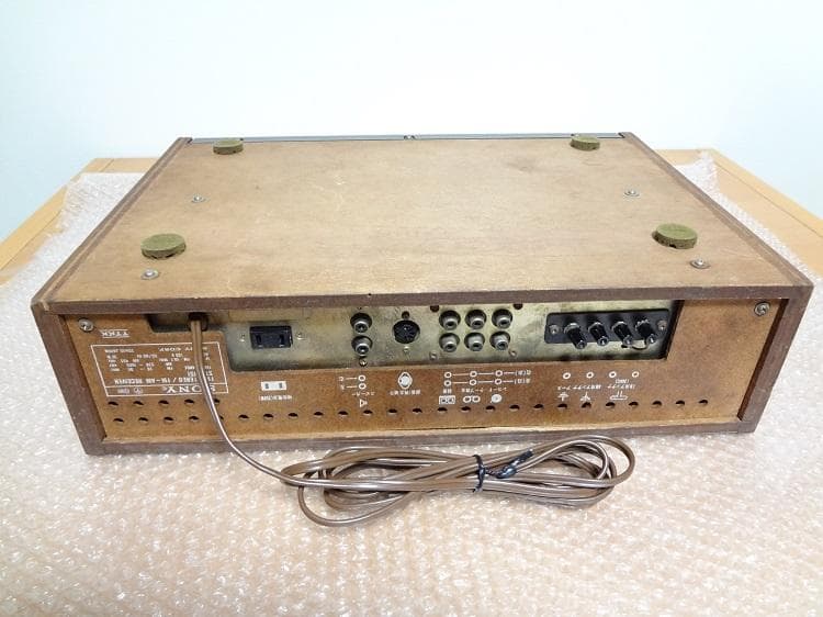 SONY STR-151 1970年頃 レシーバーアンプ 専用ケーブル付属