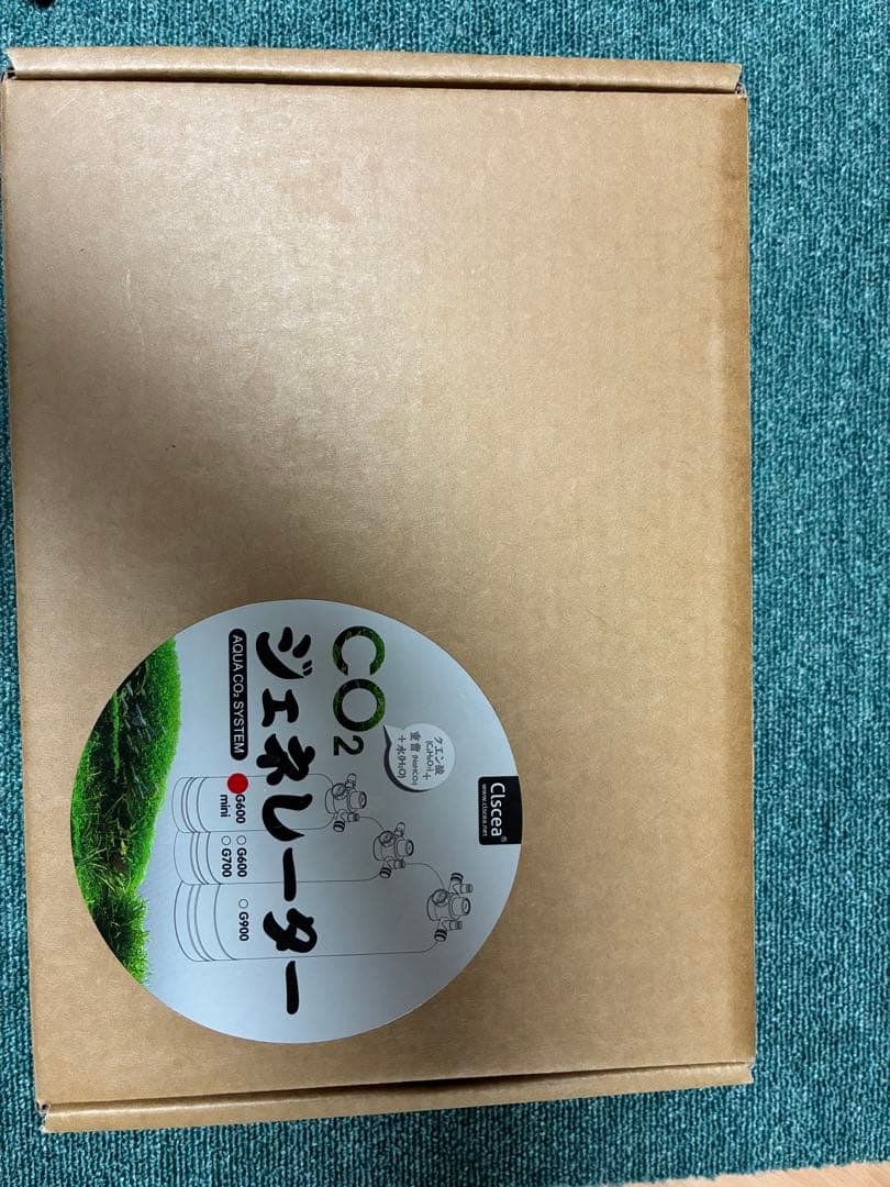 Clscea G600Smini 1リットル　co2ジェネレーター　化学反応式