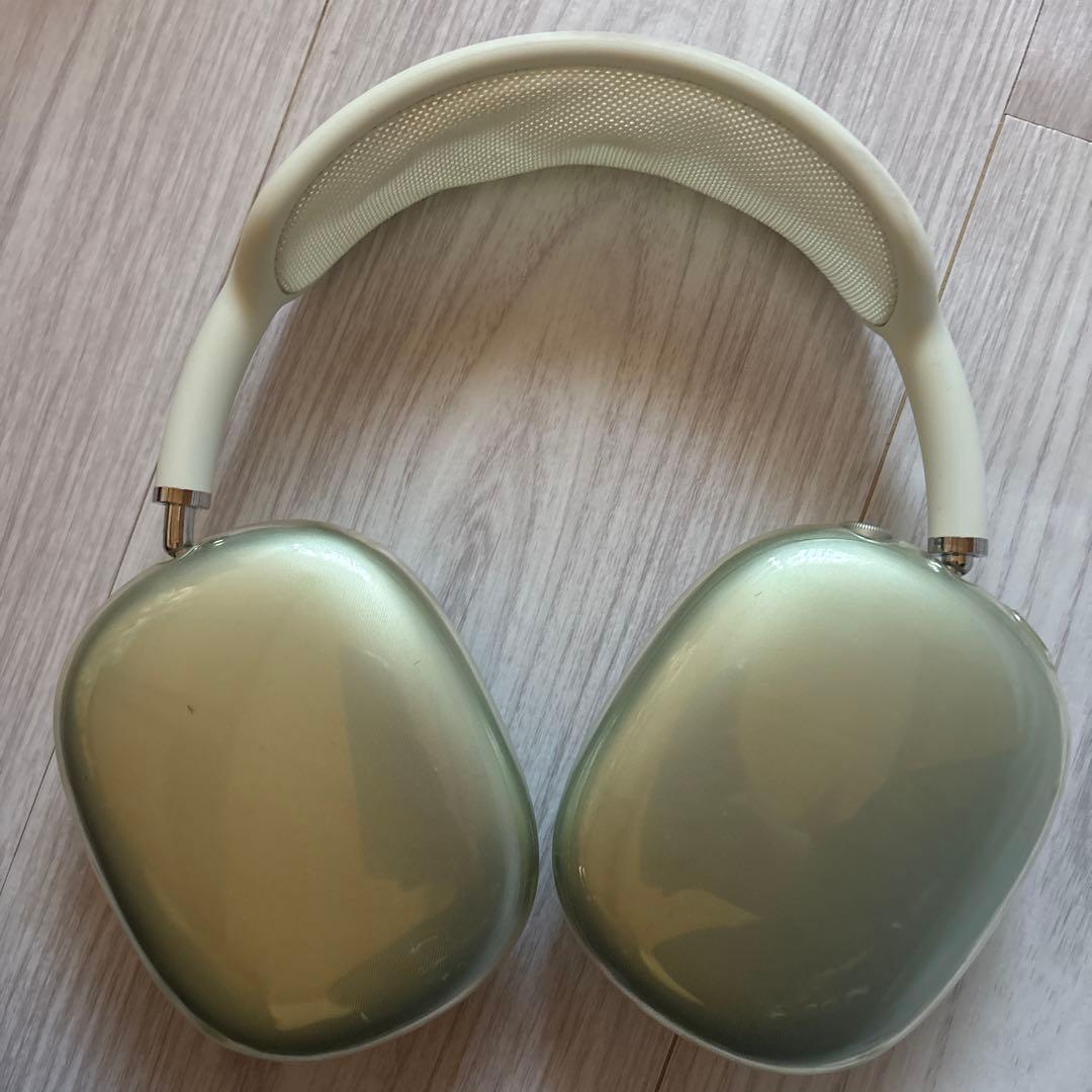 お*う様 AirPods Max - グリーン 刻印入り