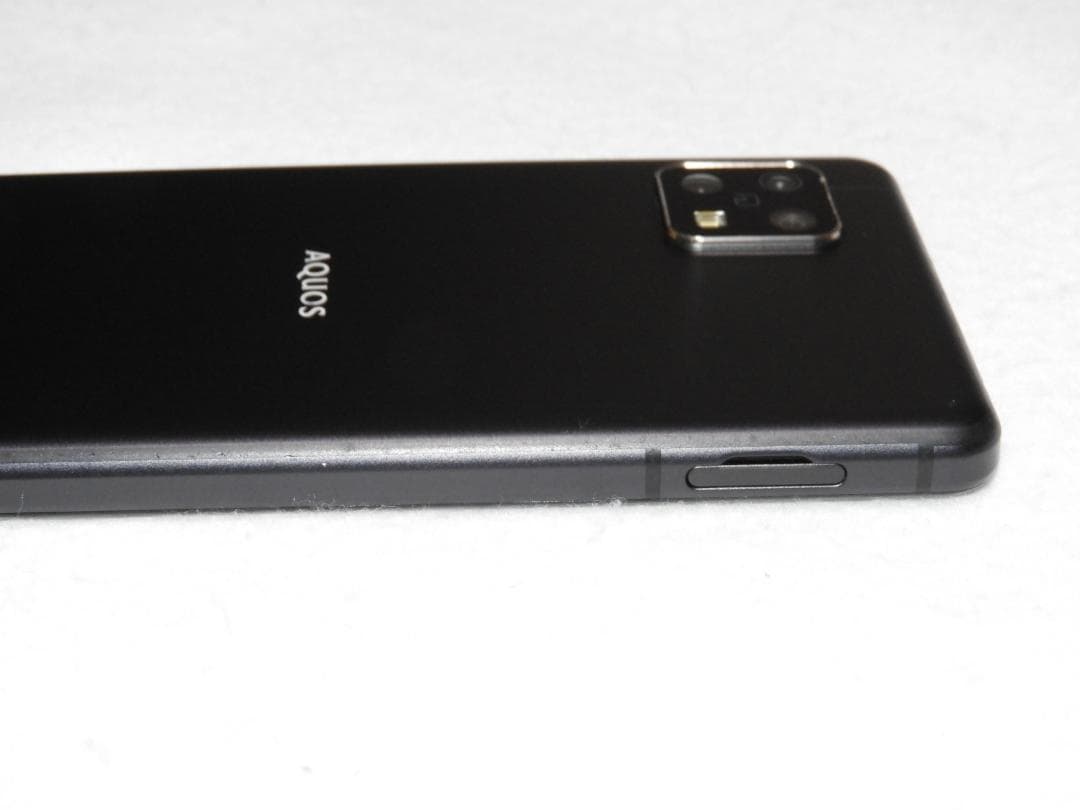 SHARP AQUOS sense5G SHG03 au ブラック SIMフリー