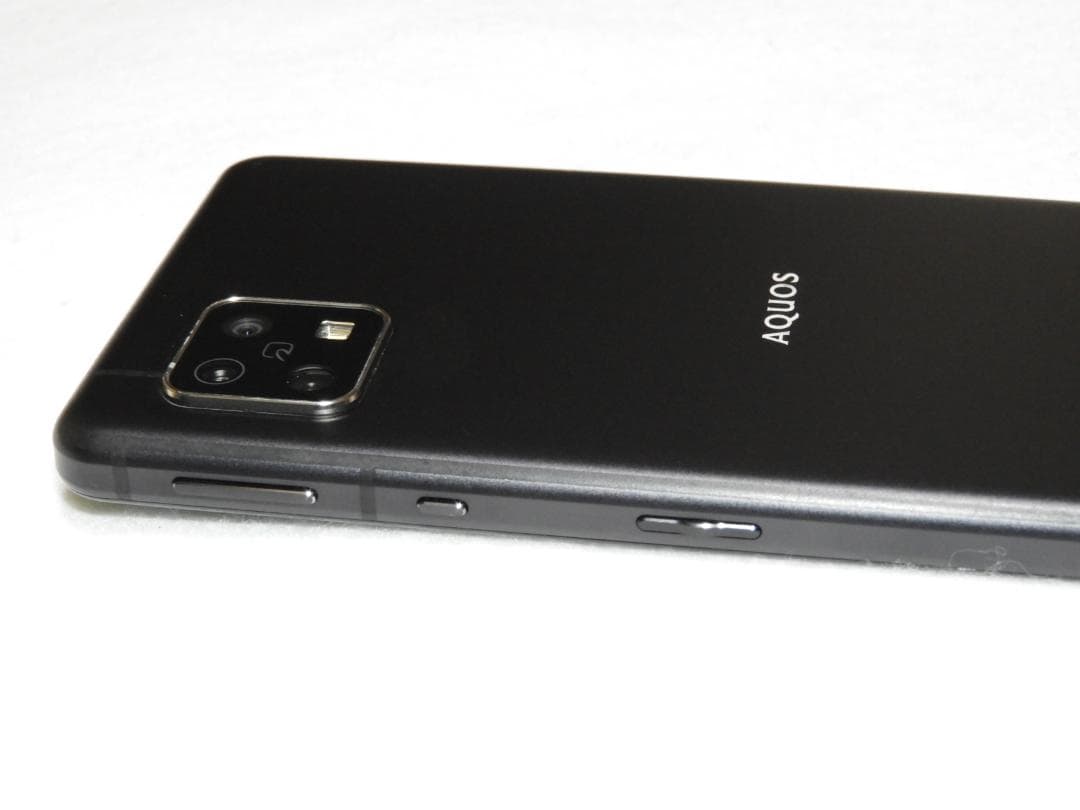 SHARP AQUOS sense5G SHG03 au ブラック SIMフリー