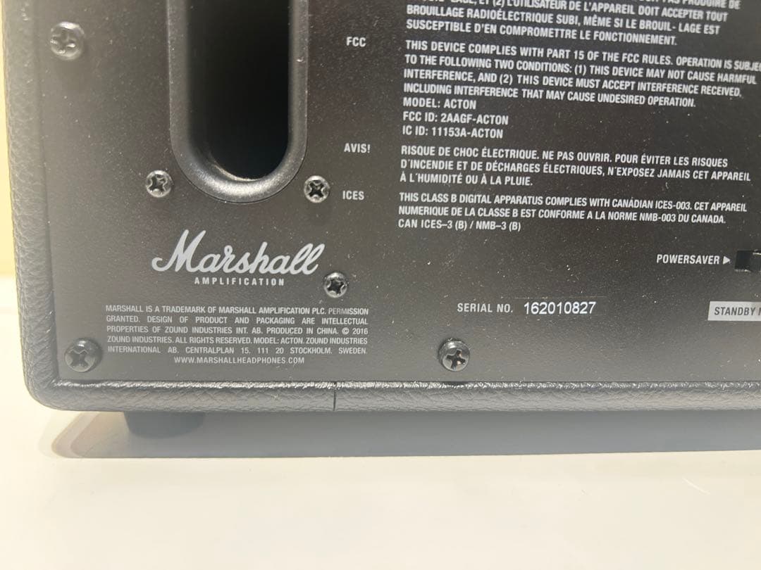 421　Marshall Acton　Bluetoothスピーカー　展