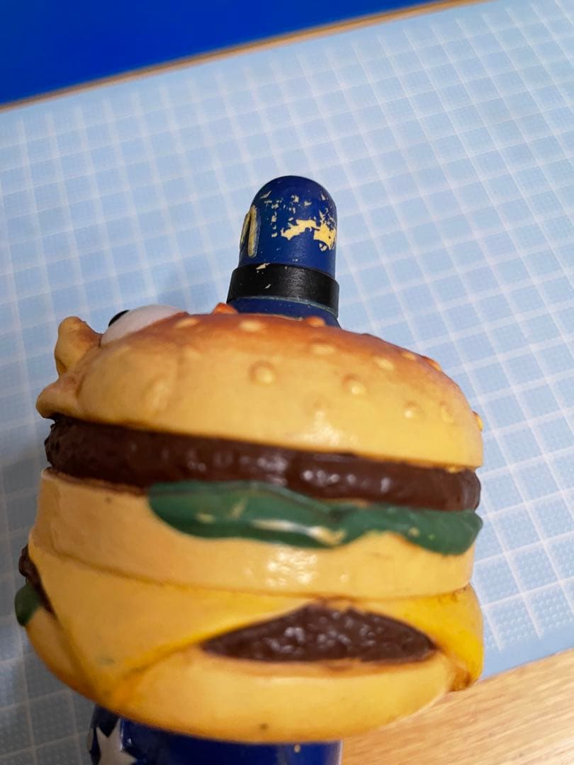 z*9様 レトロ　マクドナルド　ビッグマックポリス　ソフビ人形 【m1536 8