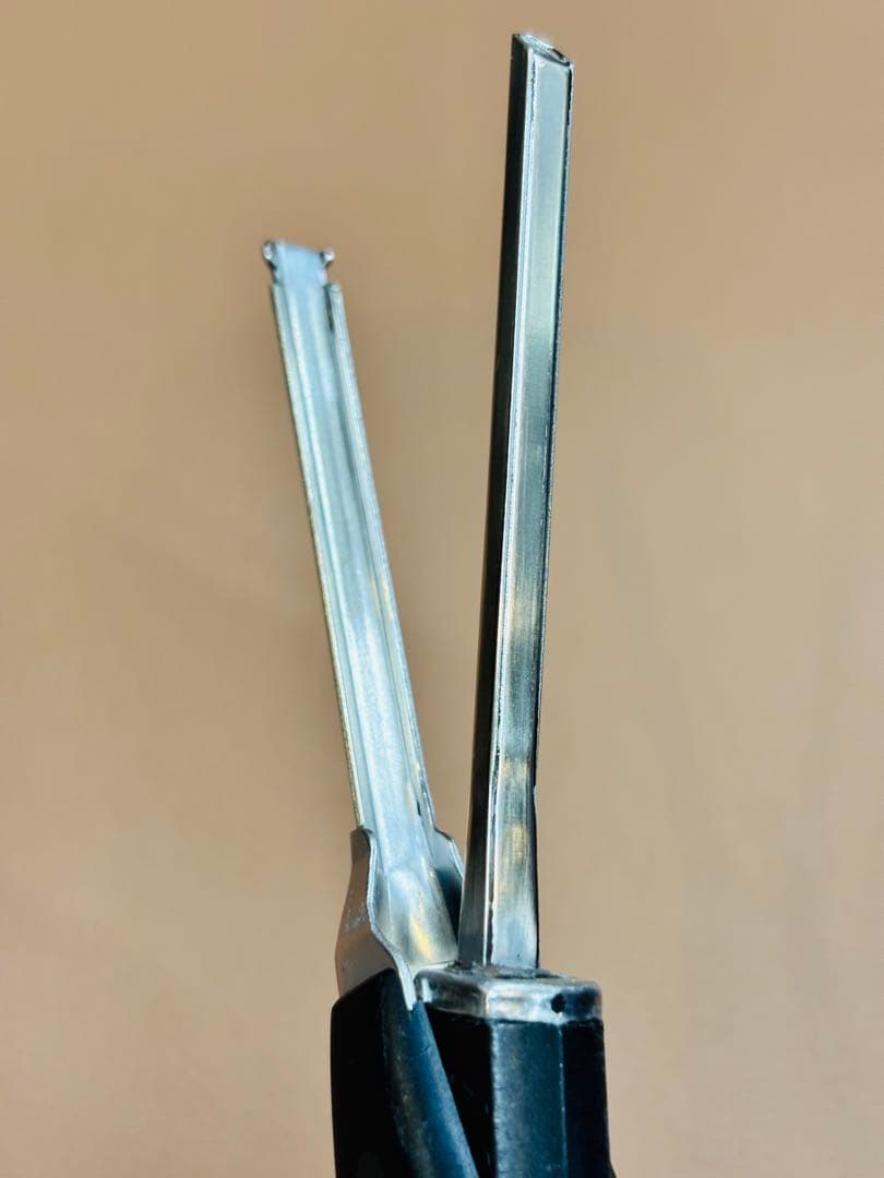 超美品LENZ α-4レンツアイロン 5角4㎜アイロン　理容アイロン