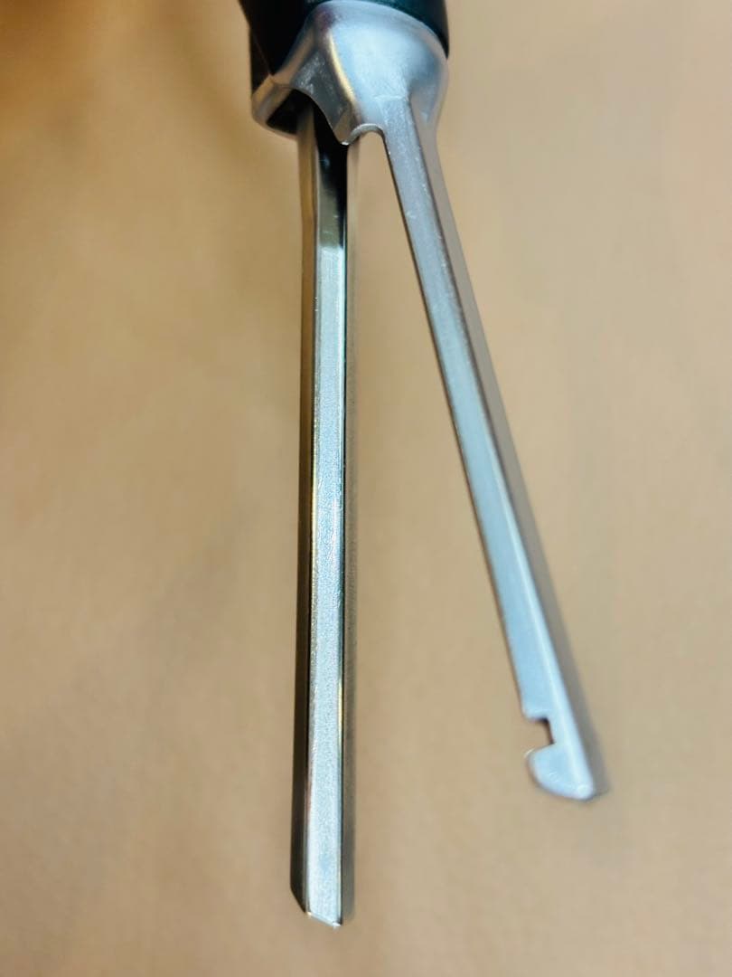 超美品LENZ α-4レンツアイロン 5角4㎜アイロン　理容アイロン