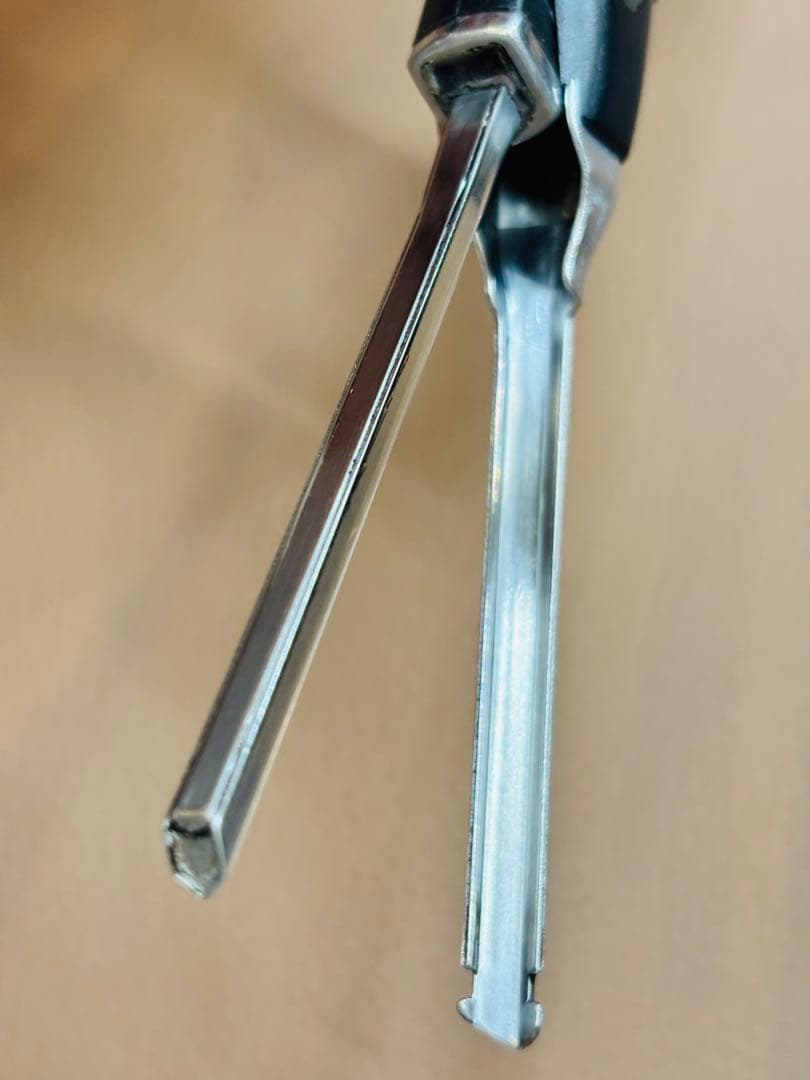 超美品LENZ α-4レンツアイロン 5角4㎜アイロン　理容アイロン