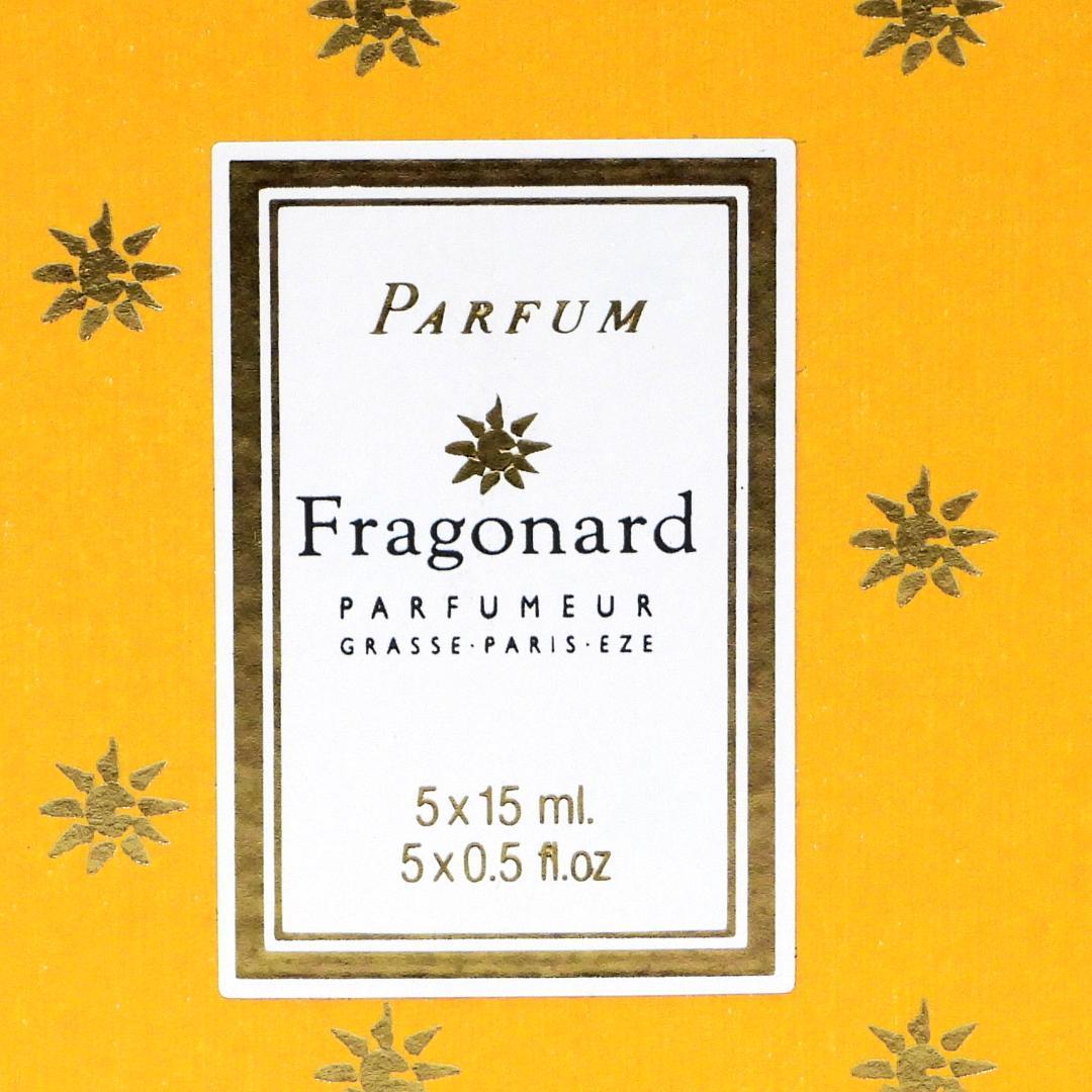 Fragonard PARFUM フラゴナール　パルファム15ml×5本セット