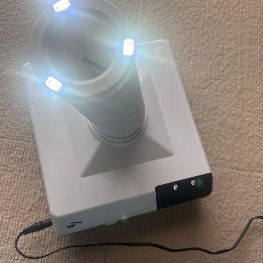 ネイル集塵機　ヴァンスーサー　LED付　2way 美品WSPT